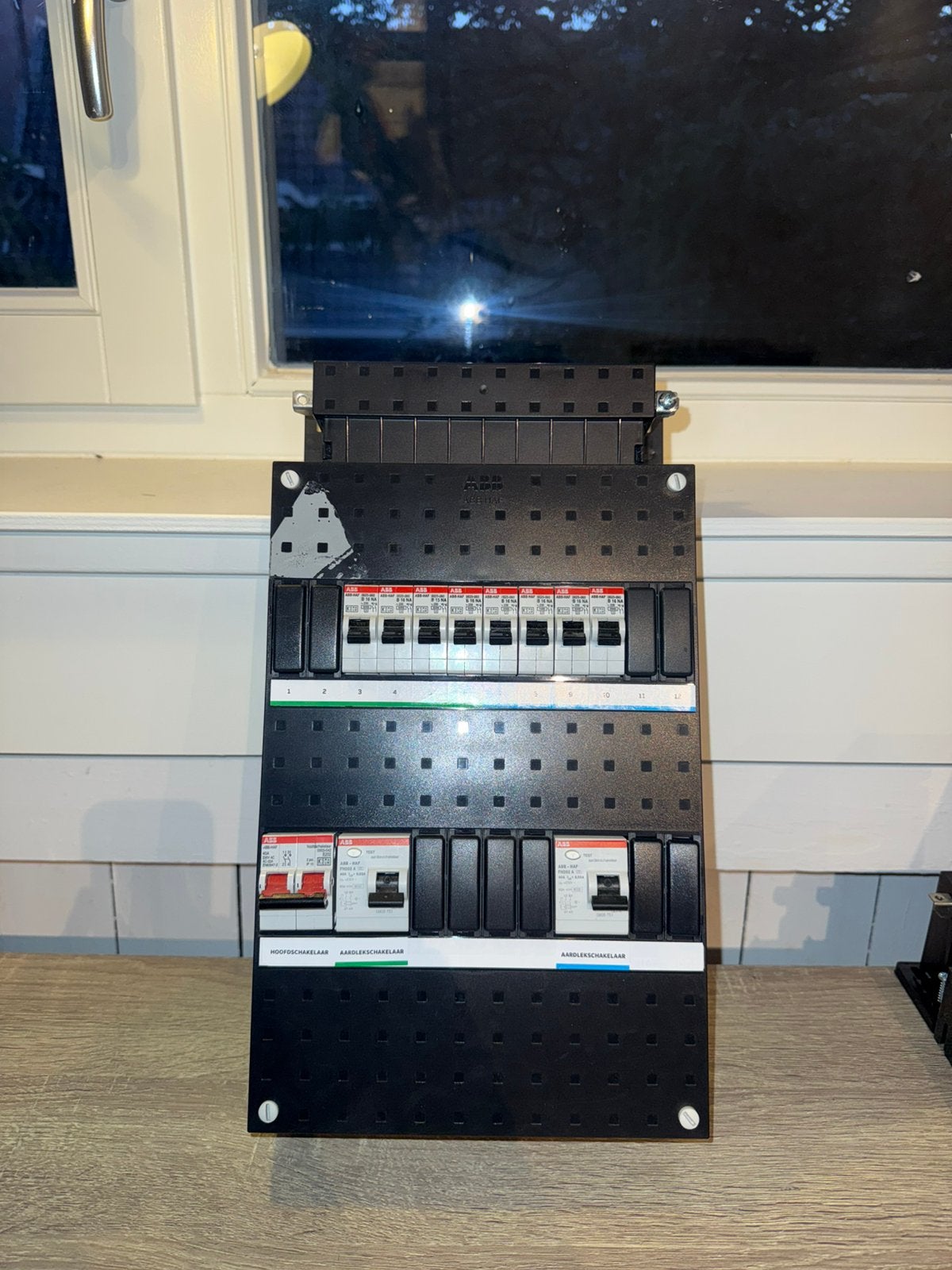 1 fase abb hafonorm groepenkast, Ophalen, Zo goed als nieuw, Overige typen