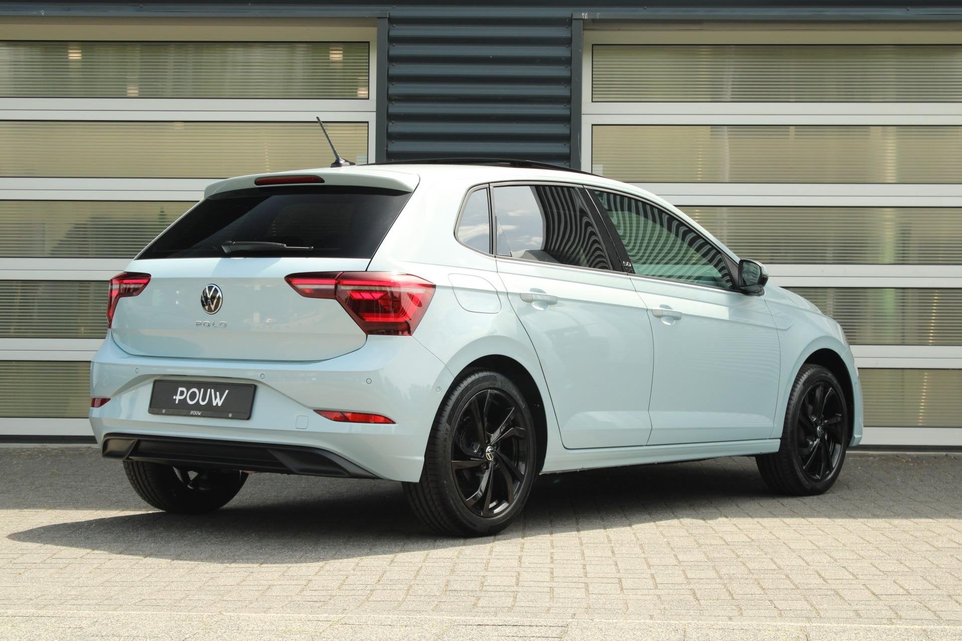 Volkswagen Polo 1.0 TSI 95pk DSG 50 Edition | Panoramadak |, 12 maanden, Stof, 95 pk, Blauw