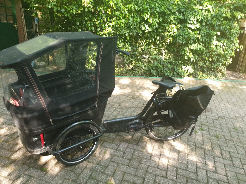 batavus fier 3, Fietsen en Brommers, Fietsen | Bakfietsen, Ophalen, 4 kinderen of meer, Huif, Zo goed als nieuw