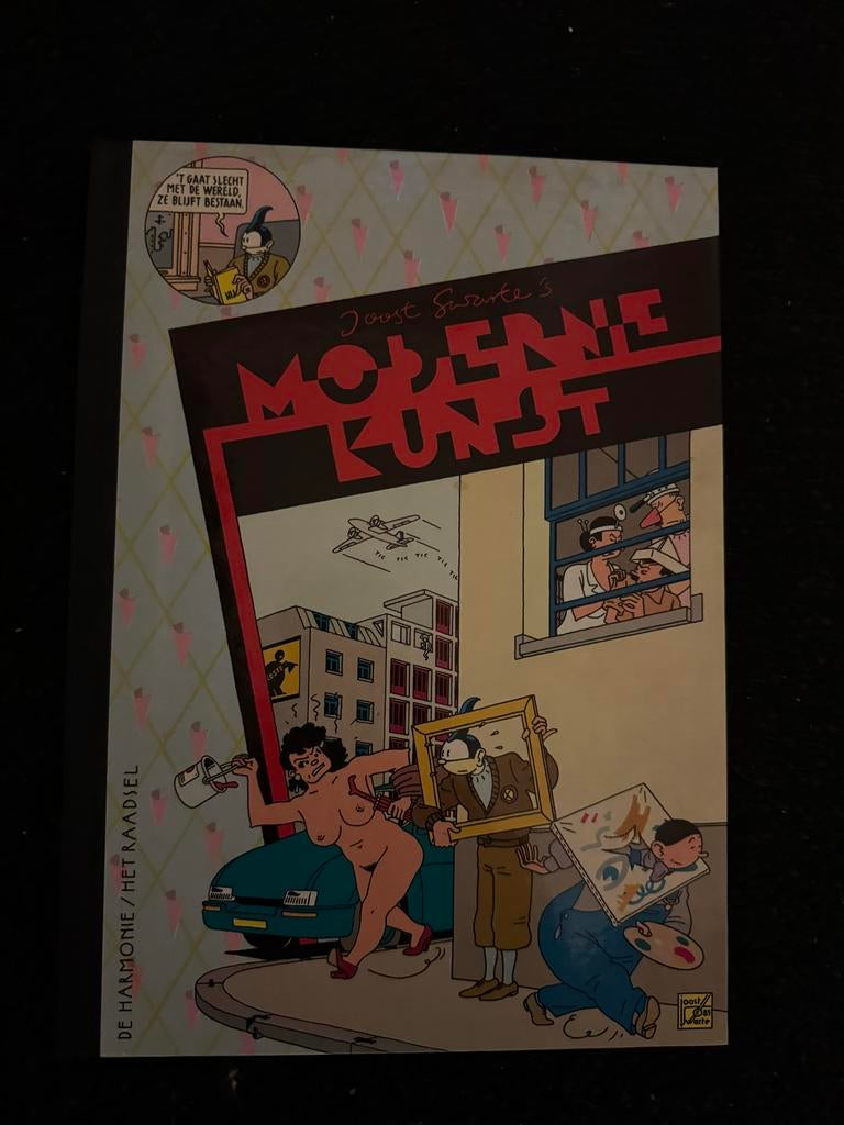 Joost Swarte's Moderne Kunst - Stripboek, Boeken, Stripboeken, Eén stripboek, Ophalen of Verzenden, Zo goed als nieuw