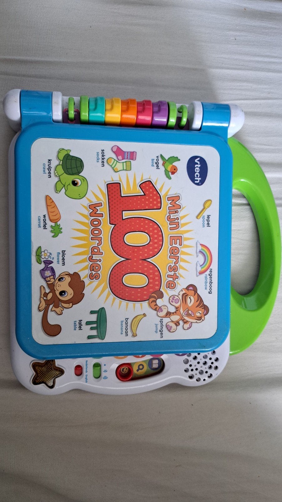 vtech mijn eerste 100 woordjes, Ophalen of Verzenden, Gebruikt, 6 maanden tot 2 jaar