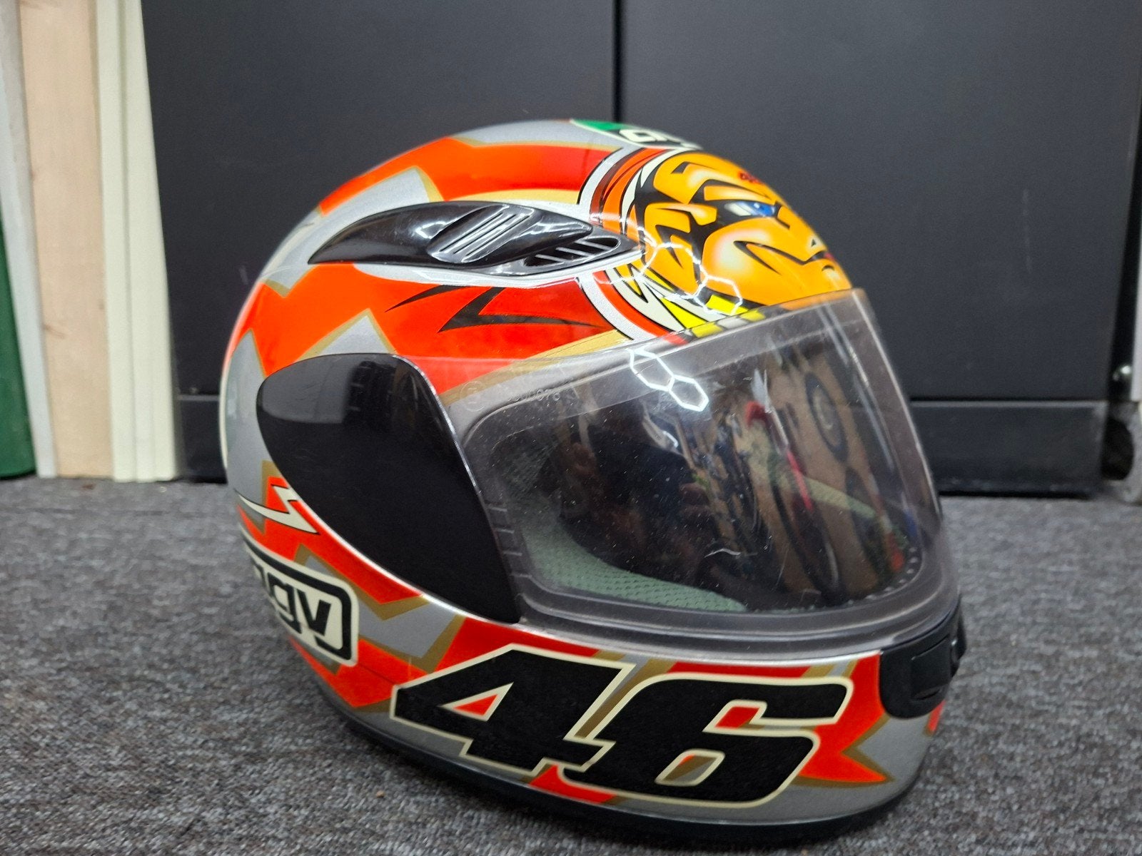 AGV Valentino Rossi (VR46) replicahelm, Ophalen of Verzenden, Tweedehands, Overige typen