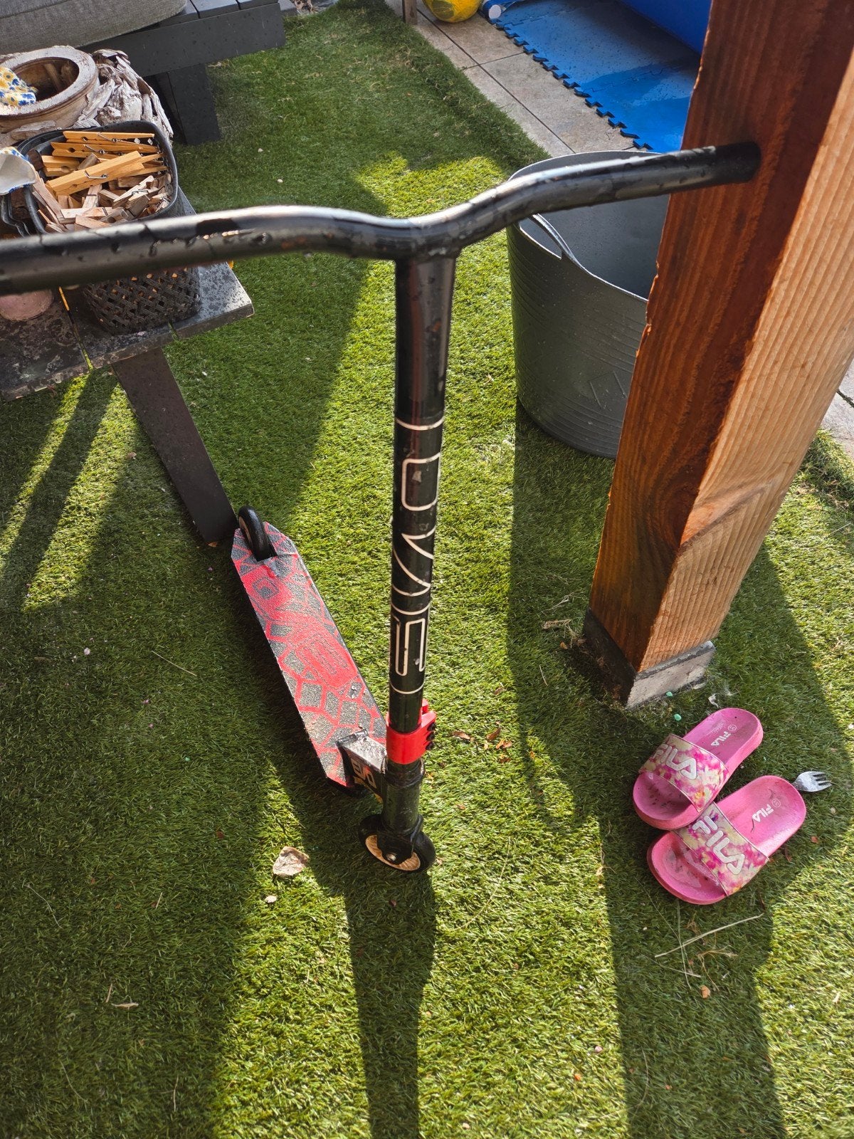 Stuntstep evo, Fietsen en Brommers, Steps, Ophalen, Gebruikt, Gewone step, EVO