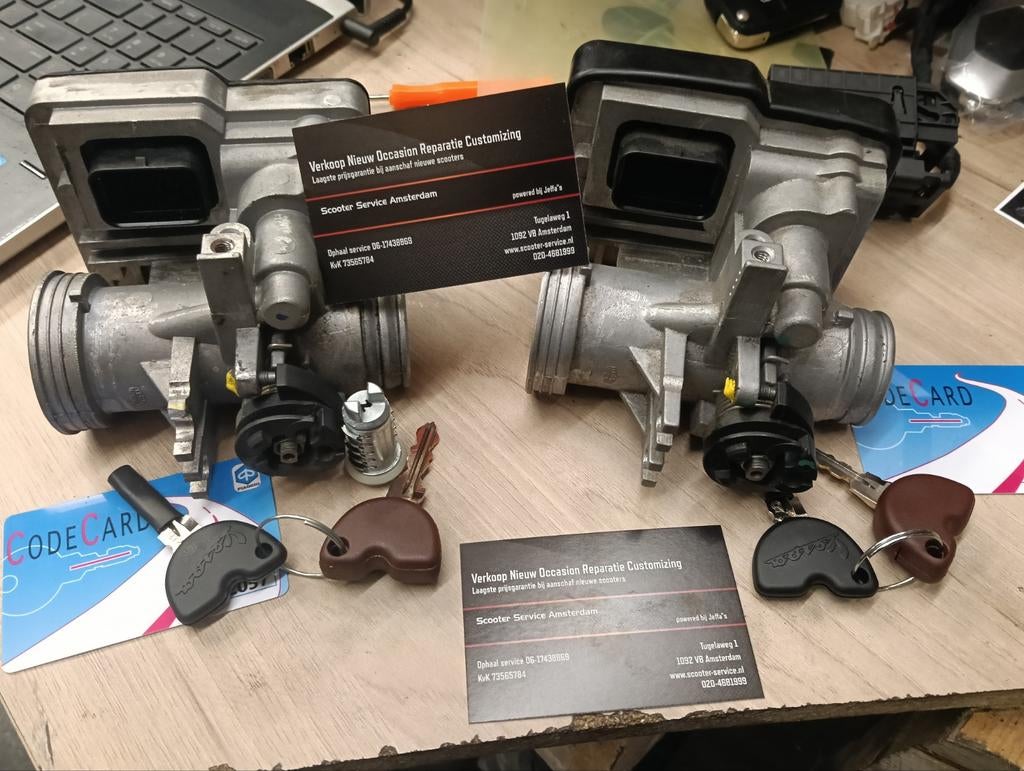 Keyless sleutel nodig gts Beverly all key lost, Motoren, Ophalen of Verzenden
