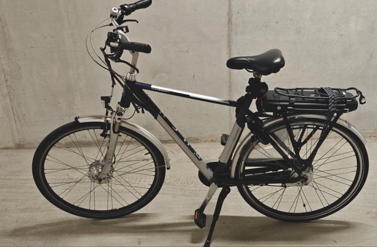 Puch elektrische fiets - 30-50 km bereik, Fietsen en Brommers, Elektrische fietsen, Gebruikt, Overige merken, 30 tot 50 km per accu