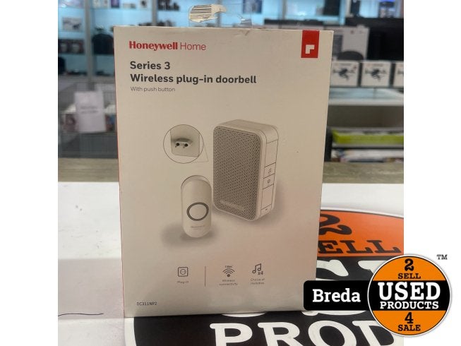 Honeywell Home Series 3 Wireless Plug-IN Doorbell