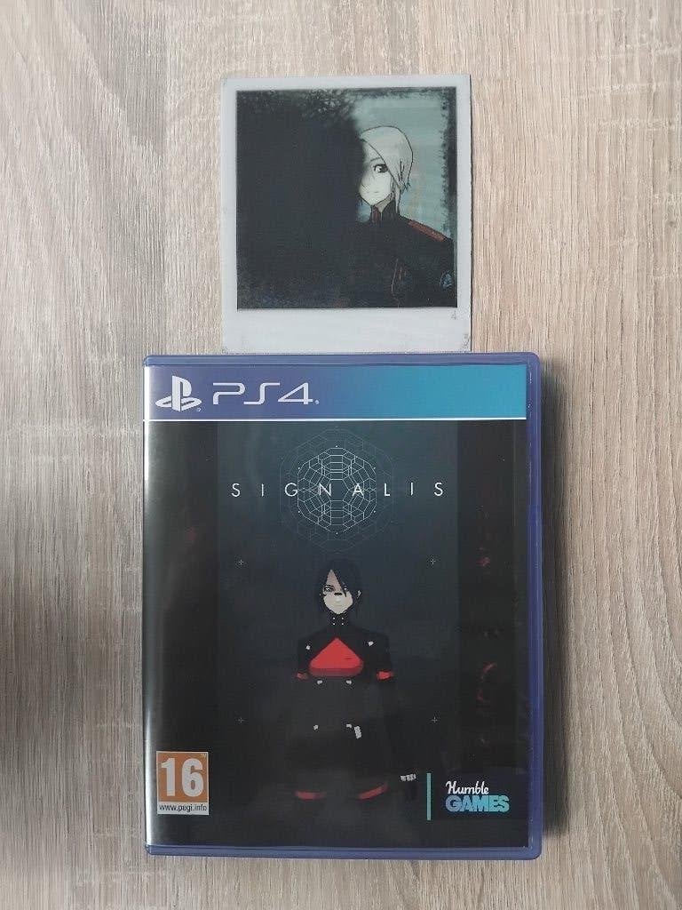 SIGNALIS PS4 CIB + Rare Original Lenticular Photo, Overige genres, 1 speler, Ophalen of Verzenden, Zo goed als nieuw