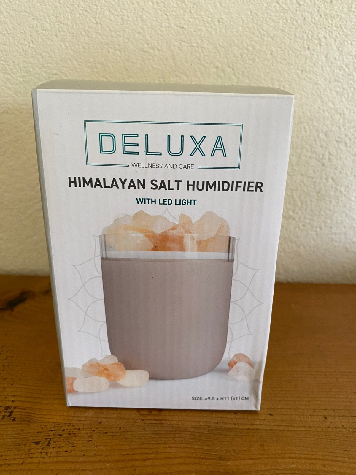 Deluxa himalaya zout luchtbevochtiger, Ophalen of Verzenden, Zo goed als nieuw