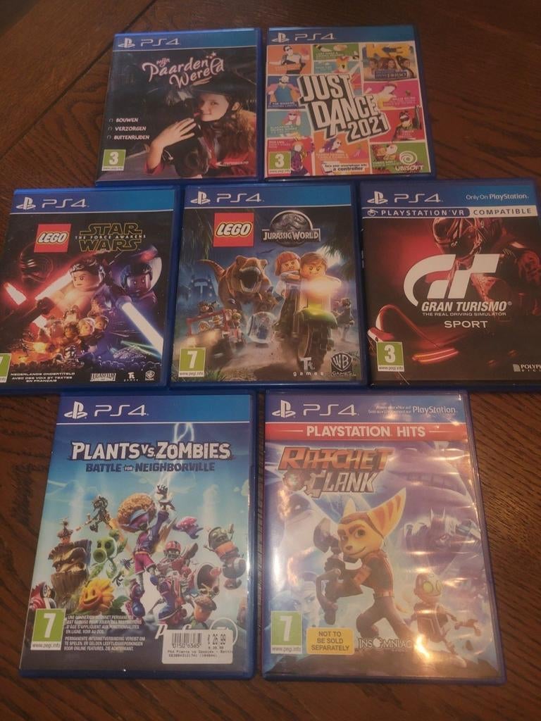 6 Playstation 4 Spellen - Diverse Genres, Ophalen, Gebruikt, Overige genres, Eén computer