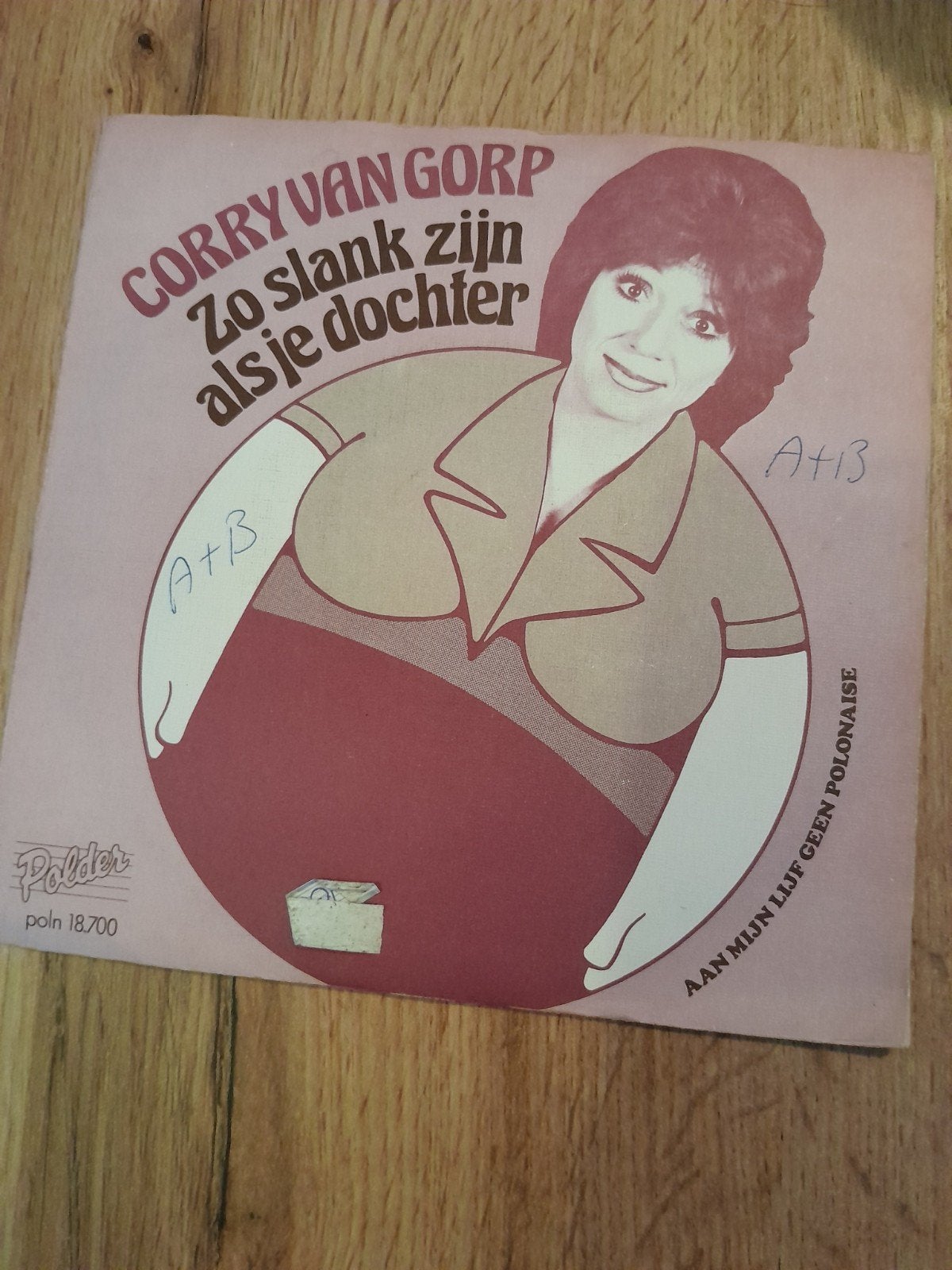 Corry van gorp 7 inch zo slank zijn als je dochter, Cd's en Dvd's, Ophalen of Verzenden, Zo goed als nieuw, Nederlandstalig