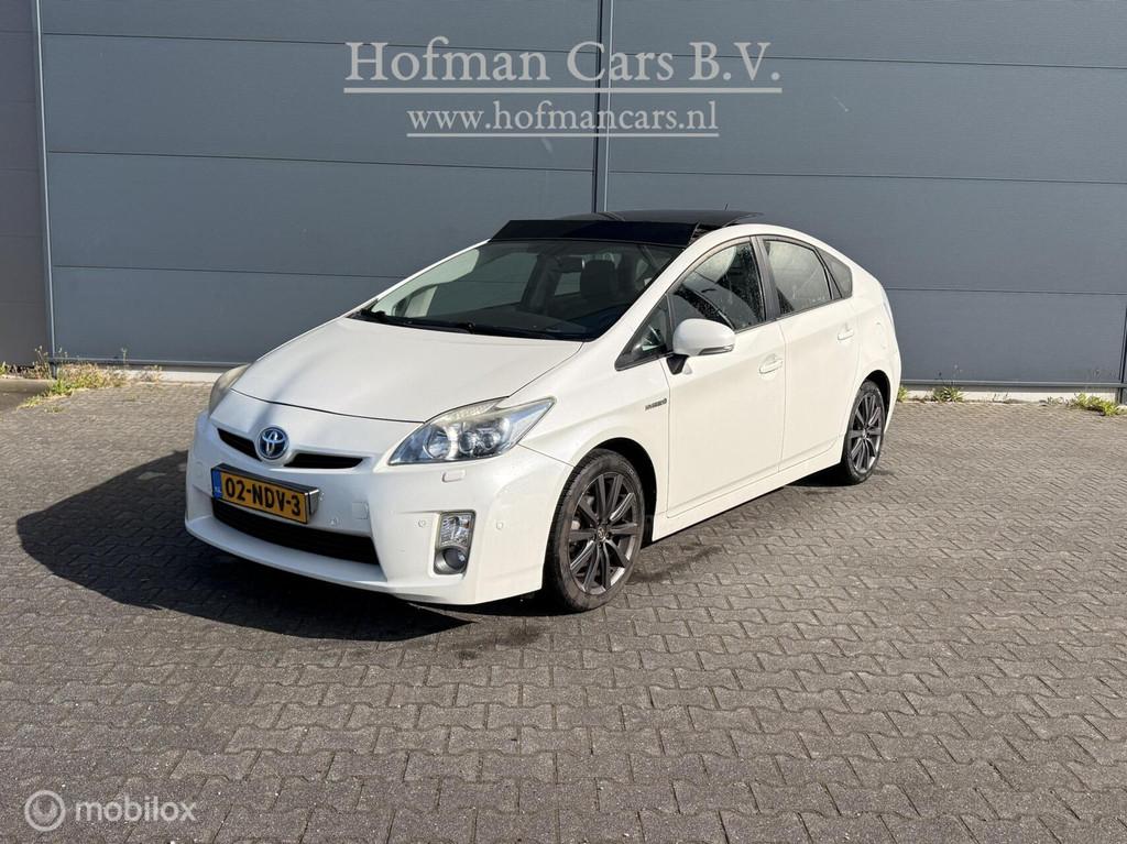 Toyota Prius 1.8 Hybrid Comfort Facelift | Pano Schuifdak |, 136 pk, Gebruikt, 4 cilinders, Wit