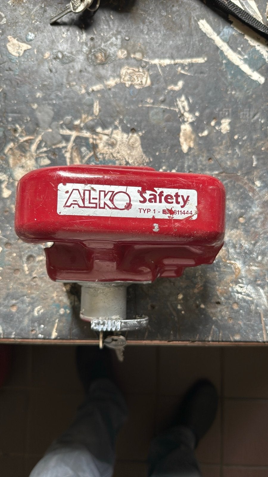 AL-KO Safety Dissel slot voor aanhanger/caravan, Ophalen, Gebruikt
