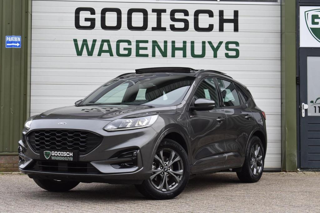 Ford Kuga 2.5 PHEV ST-Line | Schuifdak | Camera | Trekhaak |, Auto's, Euro 6, 4 cilinders, Met garantie (alle), Bedrijf