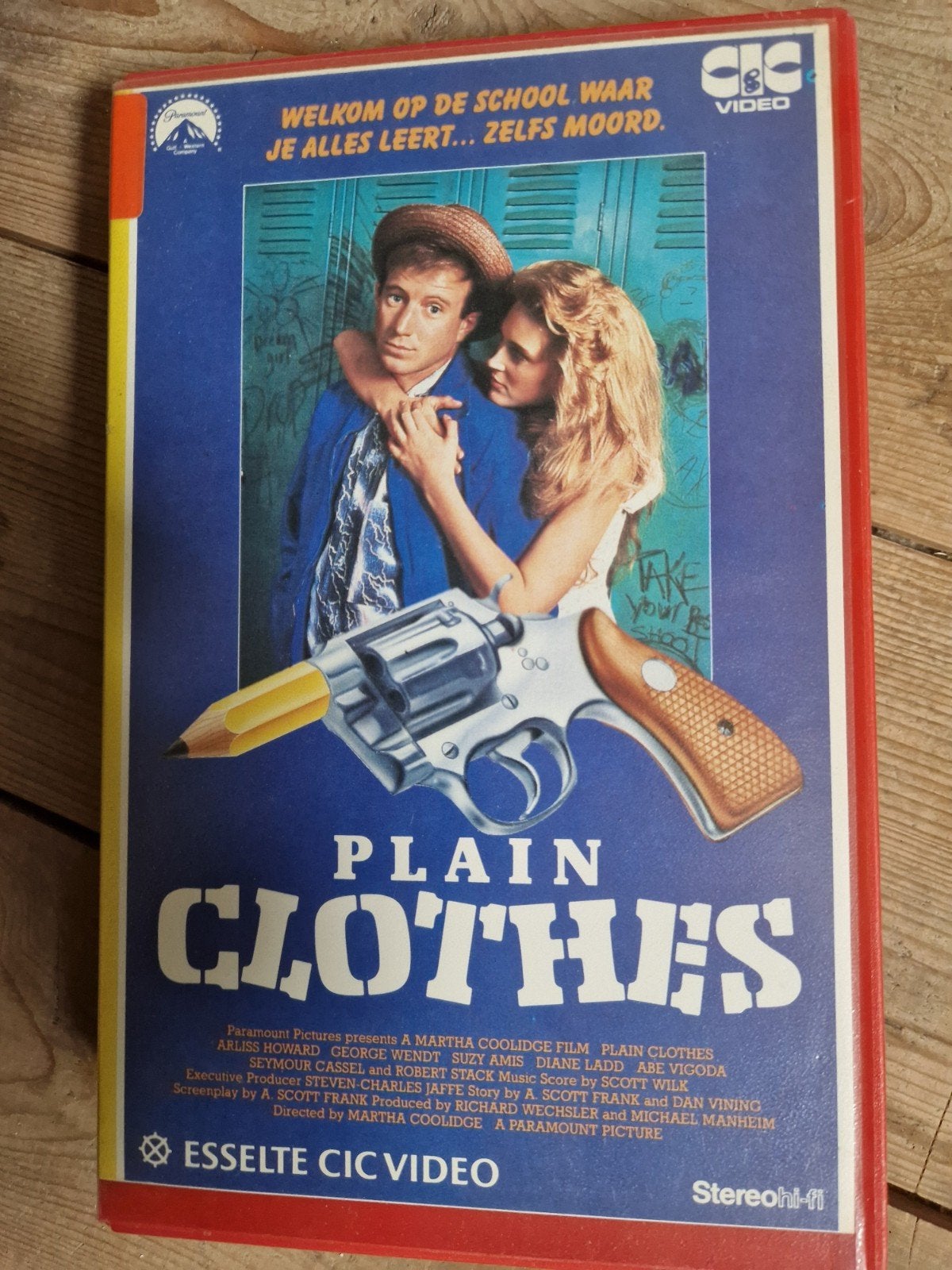 ex rental plain clothes vhs tape videotheek videoband band, Ophalen of Verzenden