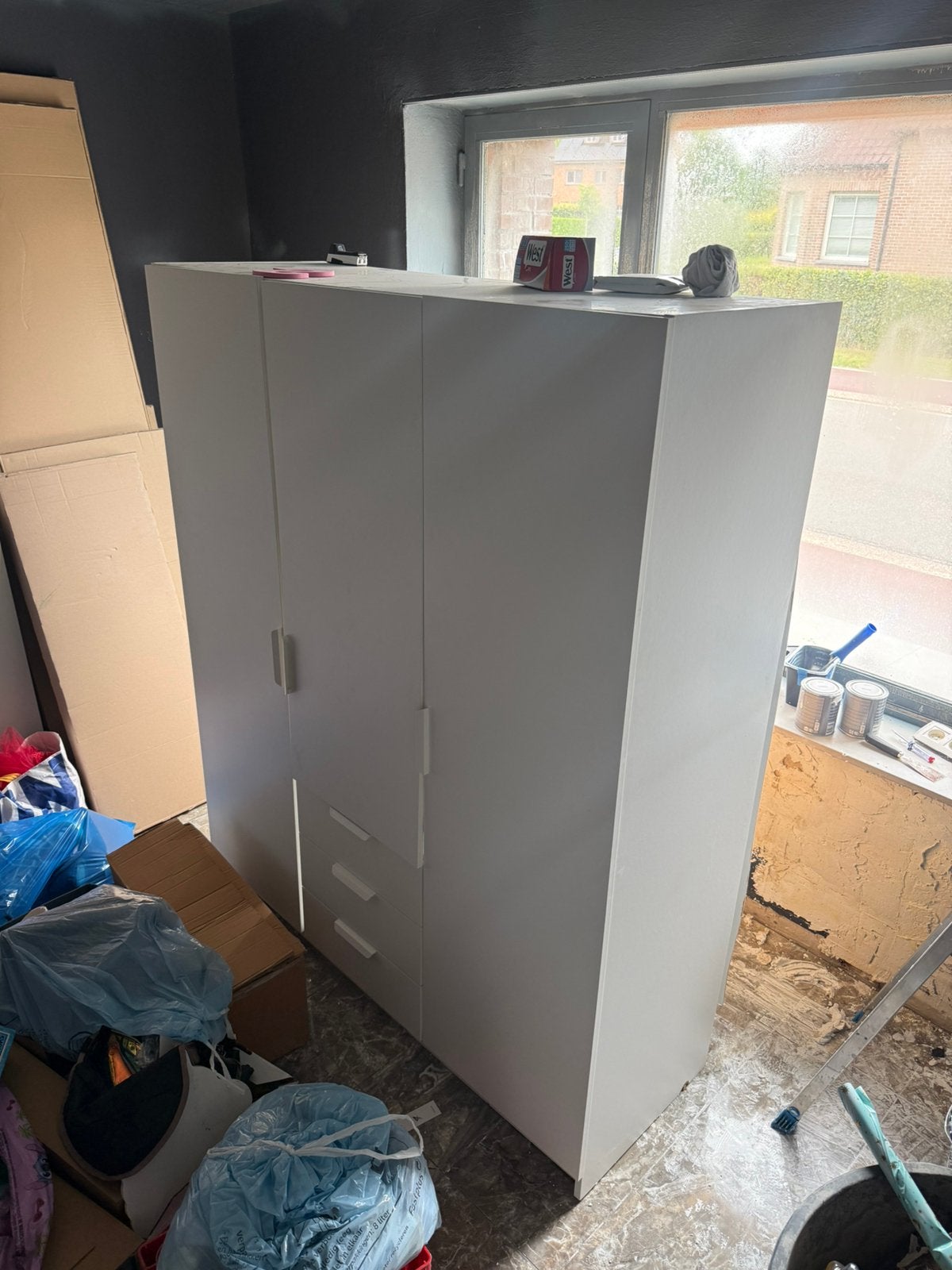 Kledingkast, Huis en Inrichting, Ophalen, 150 tot 200 cm, Zo goed als nieuw, 150 tot 200 cm