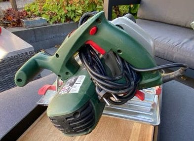Parkside Cirkelzaag PHKS 1300 A1 - Zo goed als nieuw, Cirkelzaag, 70 mm of meer, Ophalen of Verzenden, Zo goed als nieuw
