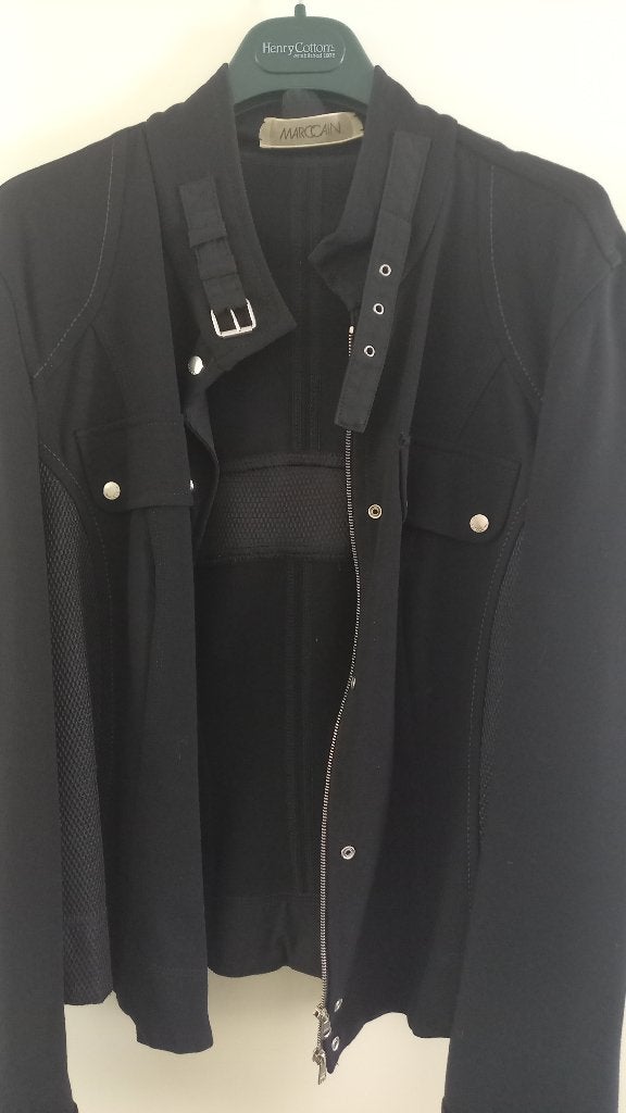 Marc Cain jasje gaaf N4 zgn, Kleding | Dames, Maat 38/40 (M), Zwart, Ophalen of Verzenden, Zo goed als nieuw