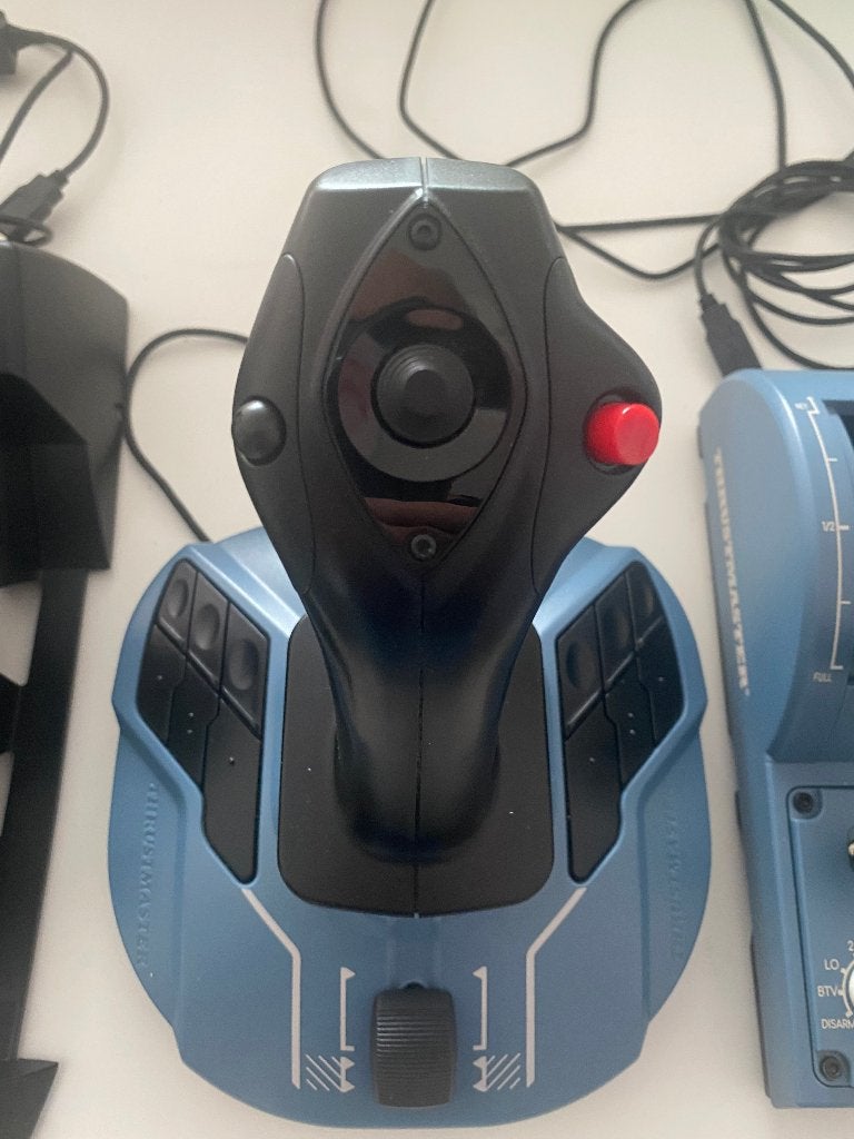 Thrustmaster TCA Captain pack, Computers en Software, Joysticks, Ophalen, Gebruikt, Thrustmaster