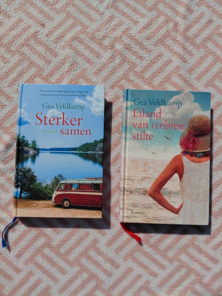 2 boeken van Gea Veldkamp, Boeken, Ophalen of Verzenden