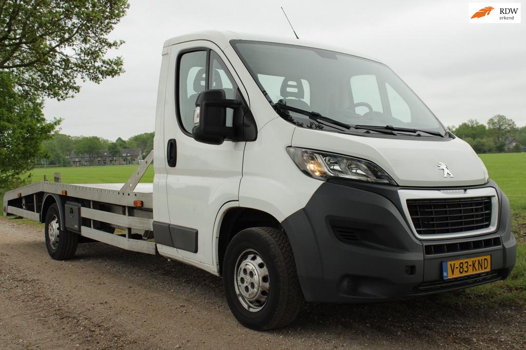 Peugeot BOXER 2.0 HDI Oprijwagen|N1|Elektr.Lier|Luchtvering|, Voorwielaandrijving, Stof, Gebruikt, 4 cilinders