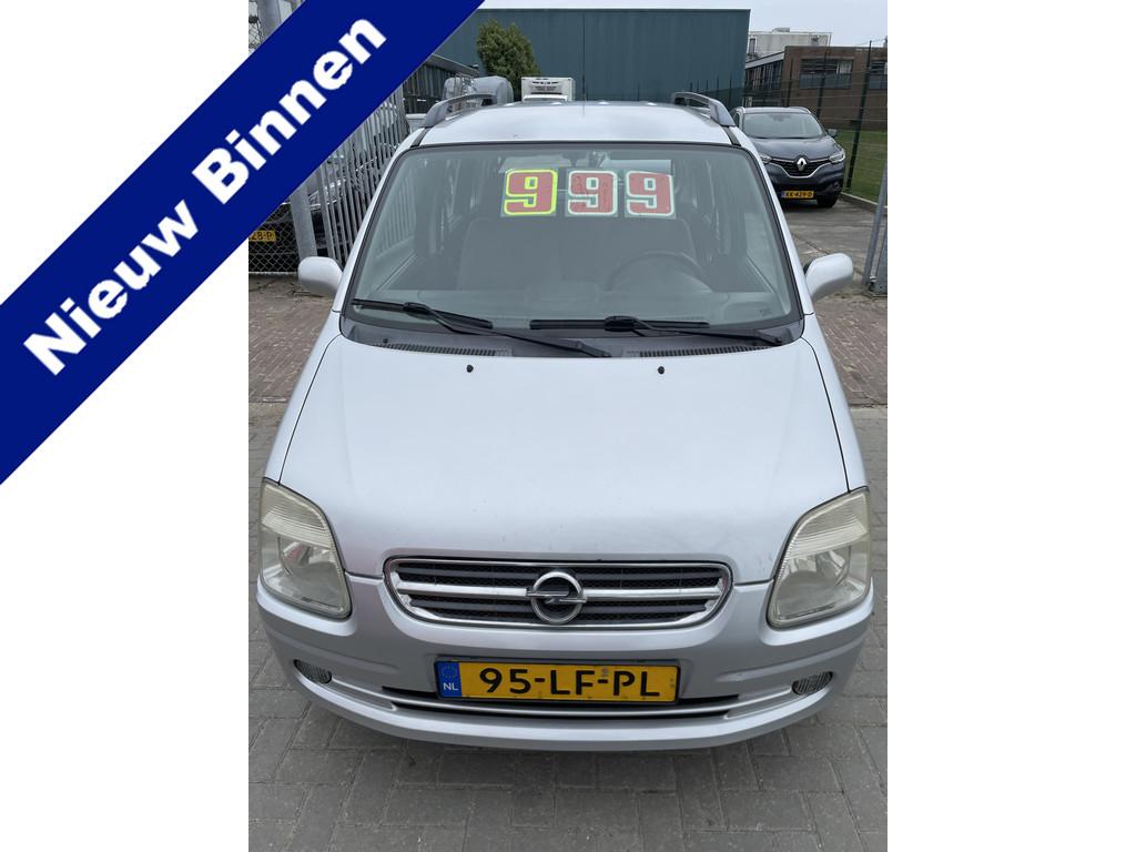 Opel Agila 1.2-16V Elegance Nw apk zeer goed onderhouden AIR, Auto's, Voorwielaandrijving, Gebruikt, 31 €/maand, Origineel Nederlands