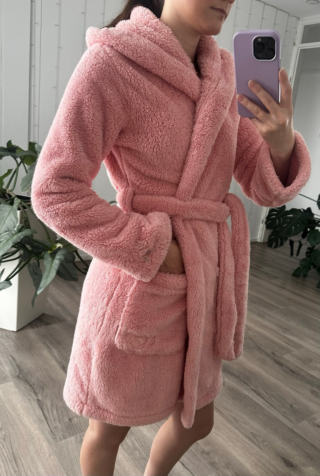 Ugg badjas roze XS, Kleding | Dames, Verzenden, Zo goed als nieuw