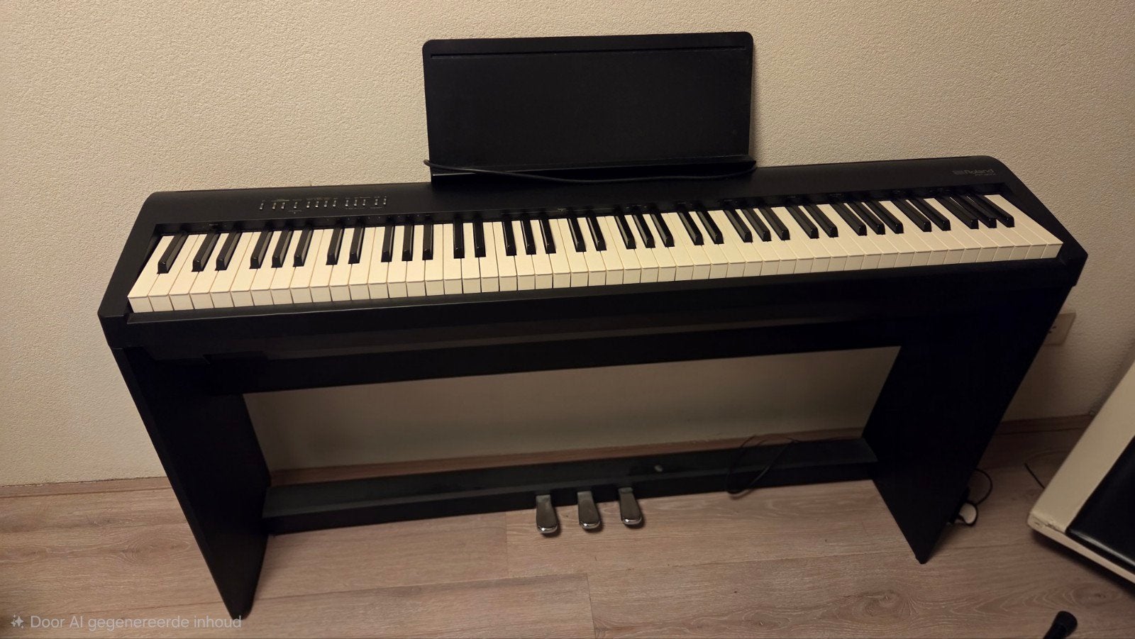 ​Roland FP-30X Digitale Piano (2021) – Complete set met hout, Muziek en Instrumenten, Piano's, Ophalen, Zo goed als nieuw, Zwart
