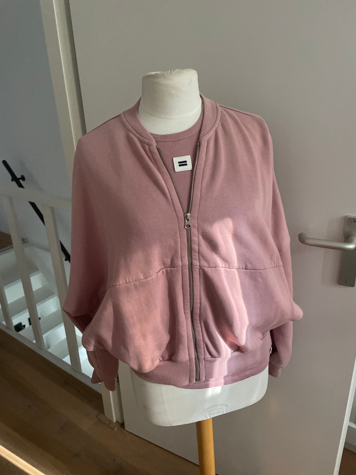 10DAYS Roze Set: Bomberjack, Top, Joggingbroek & Rok, Kleding | Dames, Nieuw, Ophalen of Verzenden, Roze, Maat 36 (S)