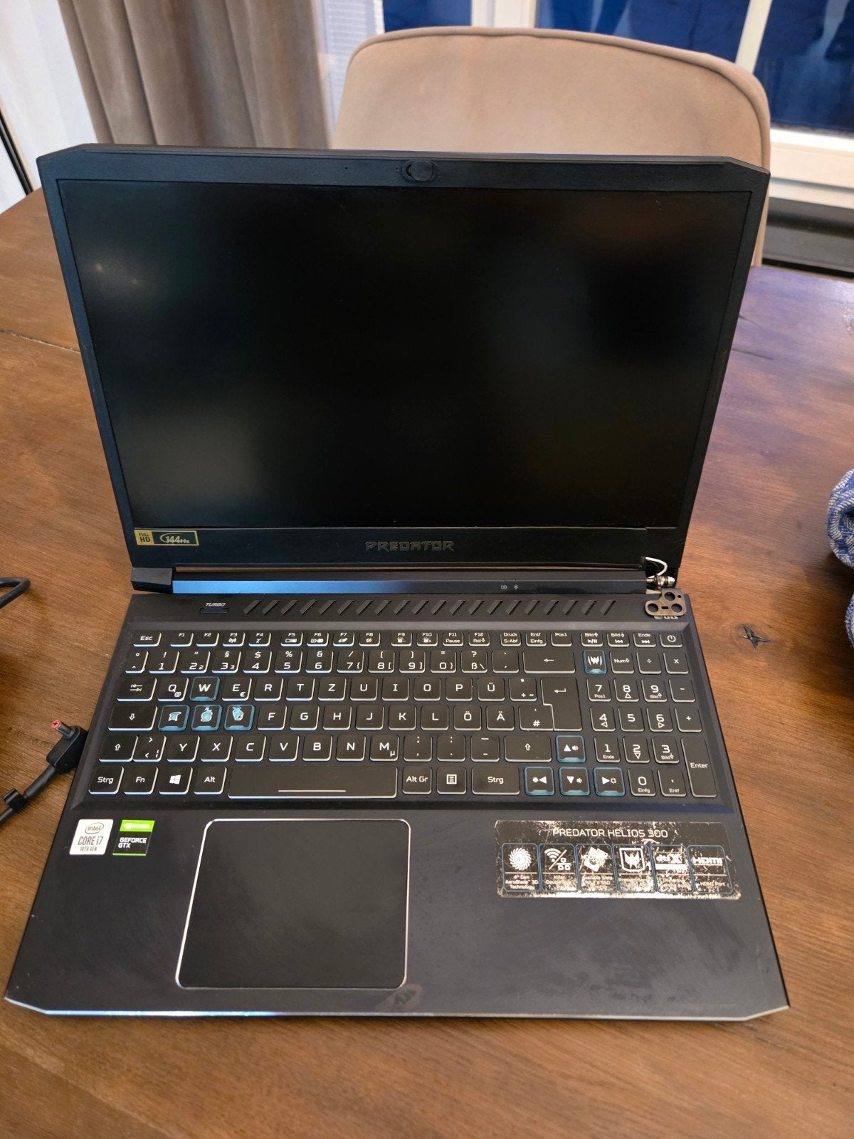 Acer Predator Helios 300, Computers en Software, Windows Laptops, Gebruikt, 2 tot 3 Ghz, 15 inch, Ophalen of Verzenden