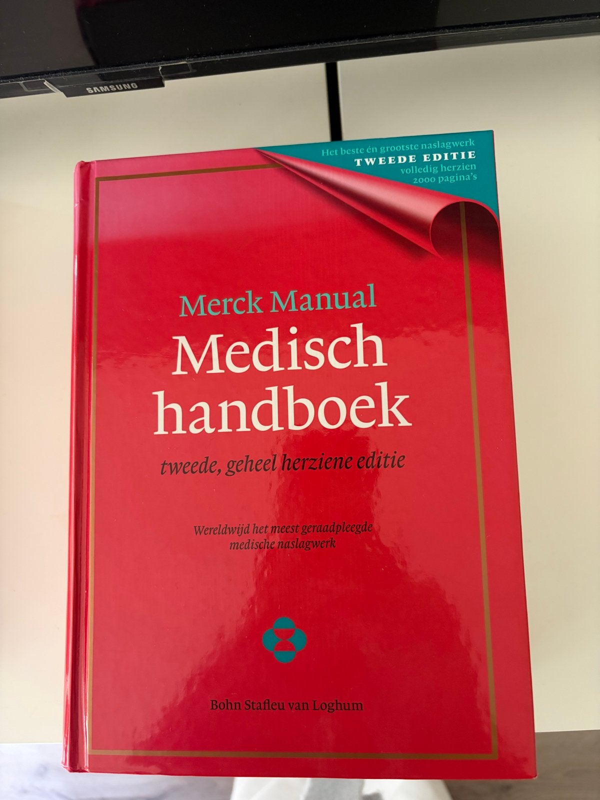Merck Manual Medisch handboek - Tweede editie, Ophalen of Verzenden, Beta, Zo goed als nieuw, HBO