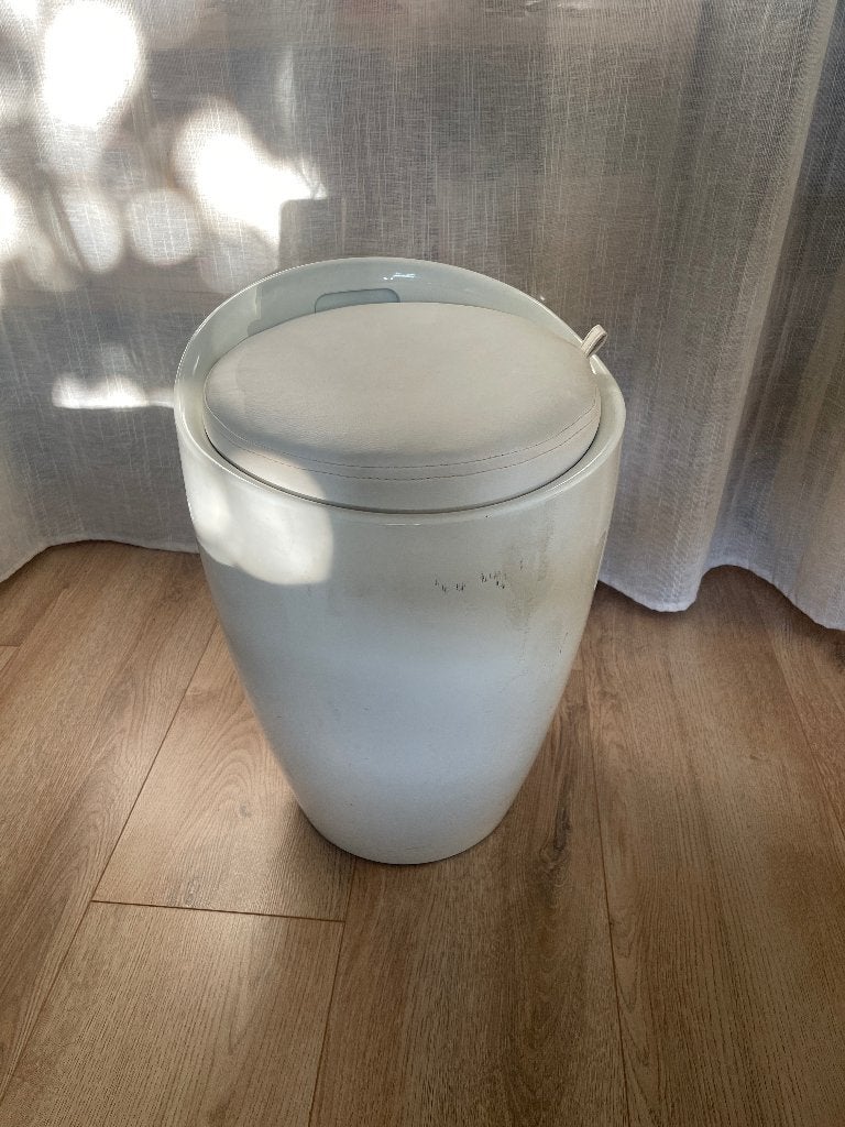 Vintage opberg krukje, Huis en Inrichting, Ophalen, Gebruikt, Overige materialen