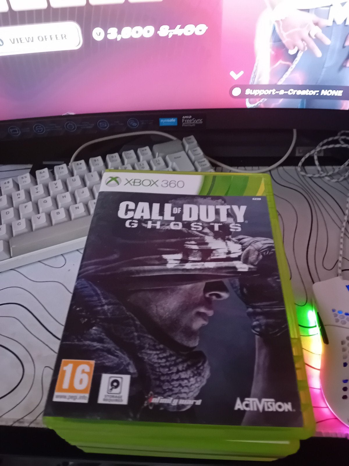 Call of Duty: Ghosts - Xbox 360, Spelcomputers en Games, Online, Shooter, Ophalen of Verzenden, Zo goed als nieuw