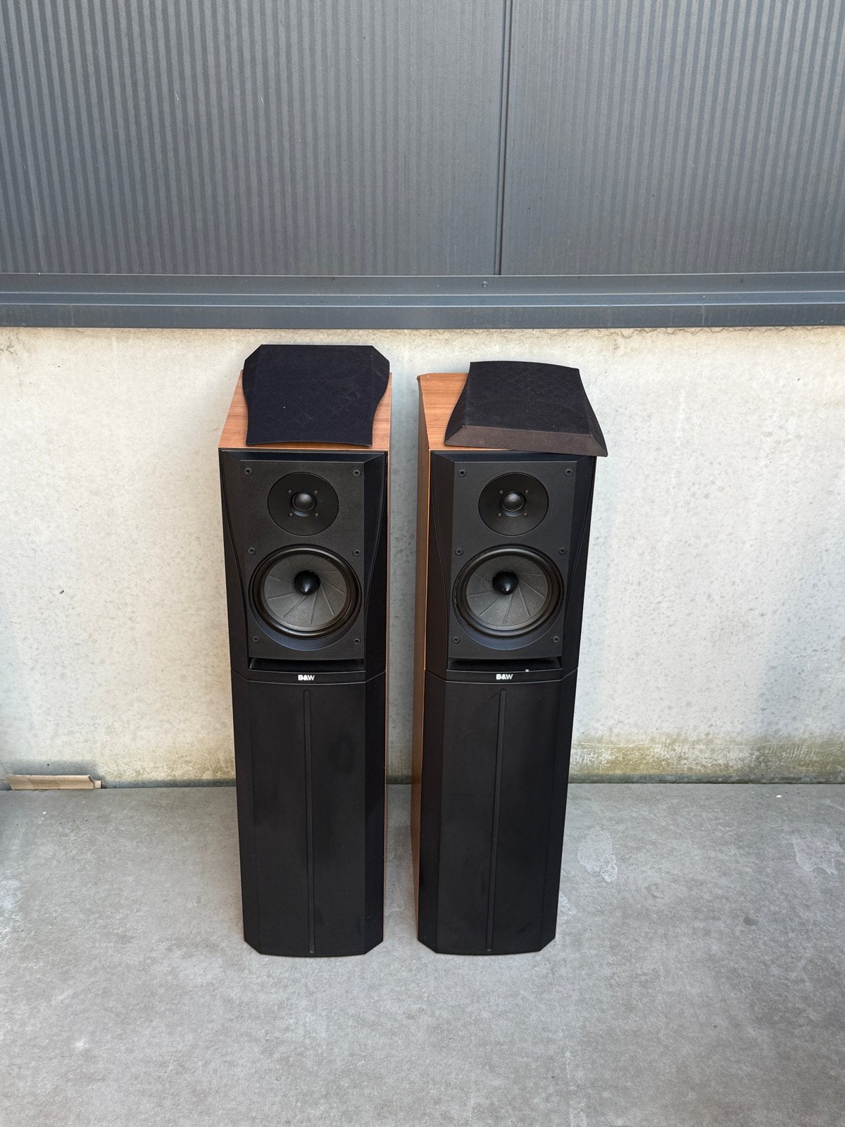 B&W DM305 Vloerstaande Luidsprekers - Goed Werkend, Audio, Tv en Foto, Luidsprekers, Ophalen, Vloerstaande luidspreker, Gebruikt