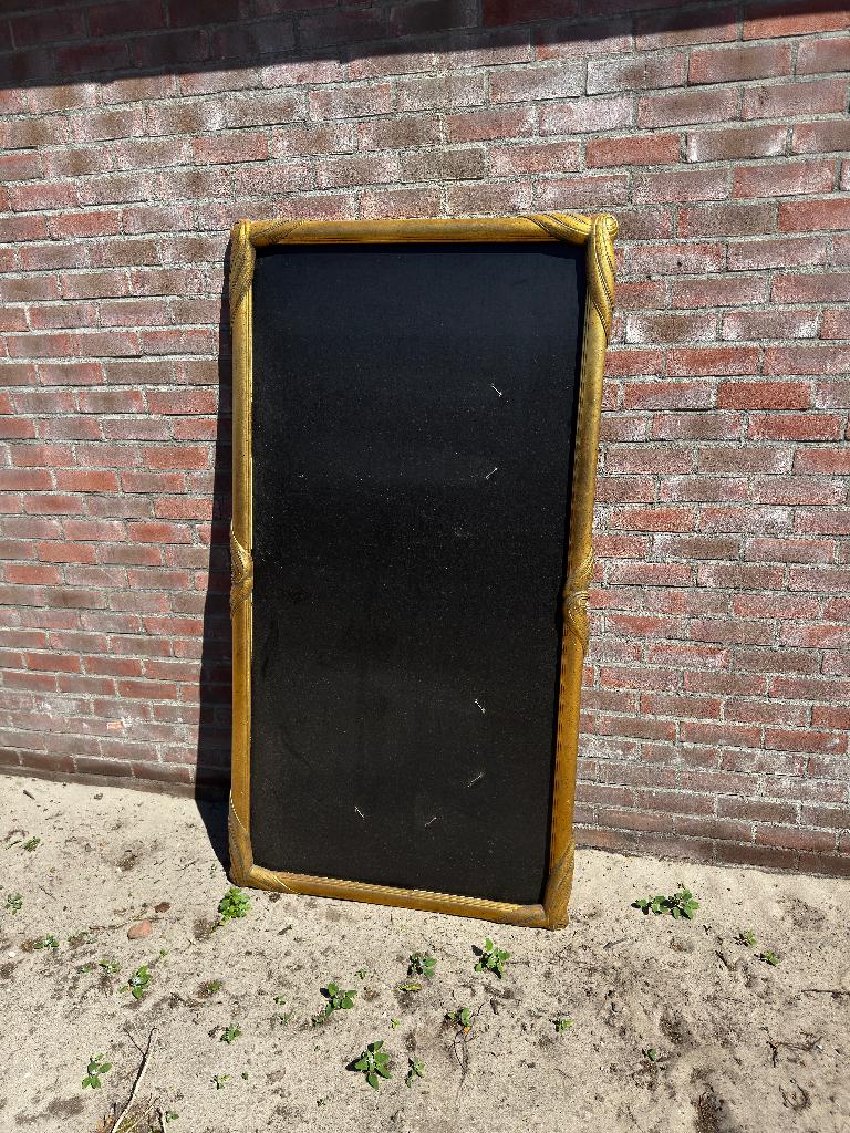 XXL Vintage Lijst van DeKnudt, Spiegellijst, Goud Decoratief, Ophalen, Overige materialen, Gebruikt, 75 tot 100 cm