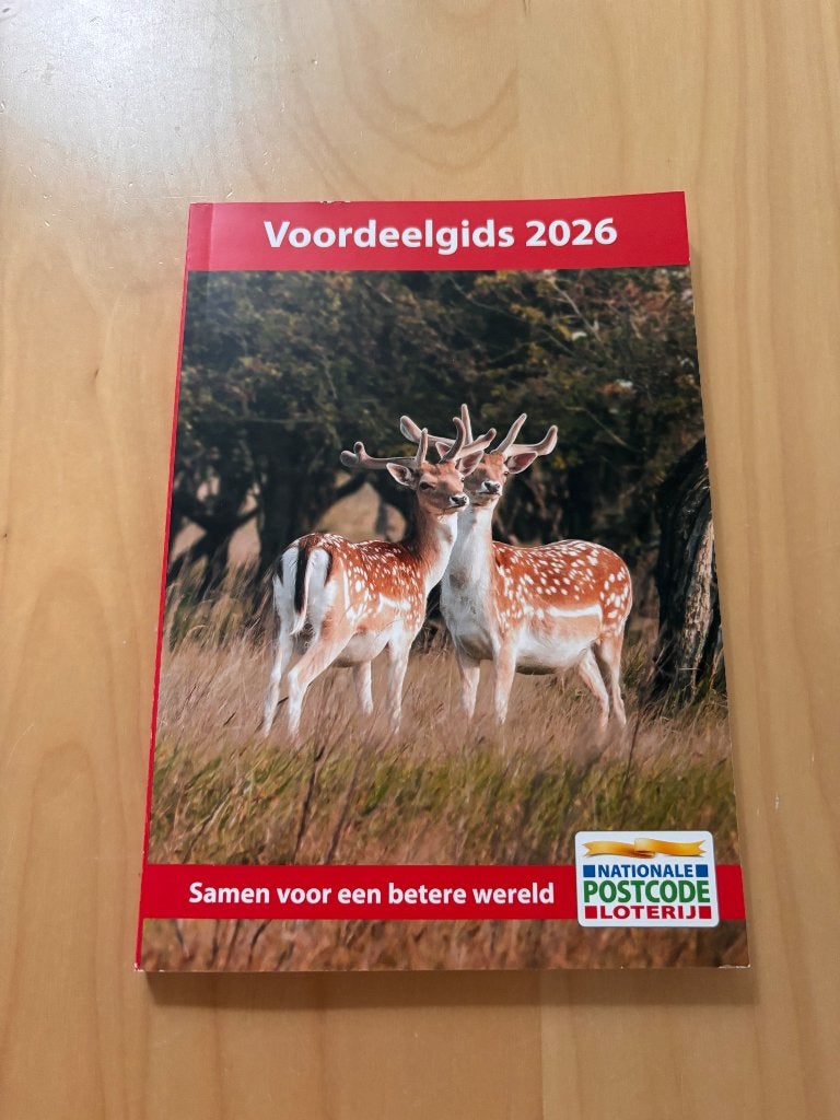 Voordelgids postcode loterij 2026 nieuw, Eén persoon, Overige soorten, Overige typen