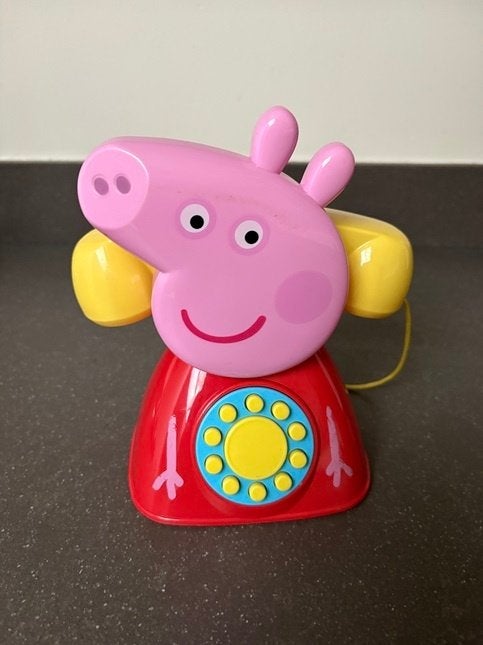 Peppa Pig telefoon, Ophalen of Verzenden, Zo goed als nieuw, Overige typen, Met geluid