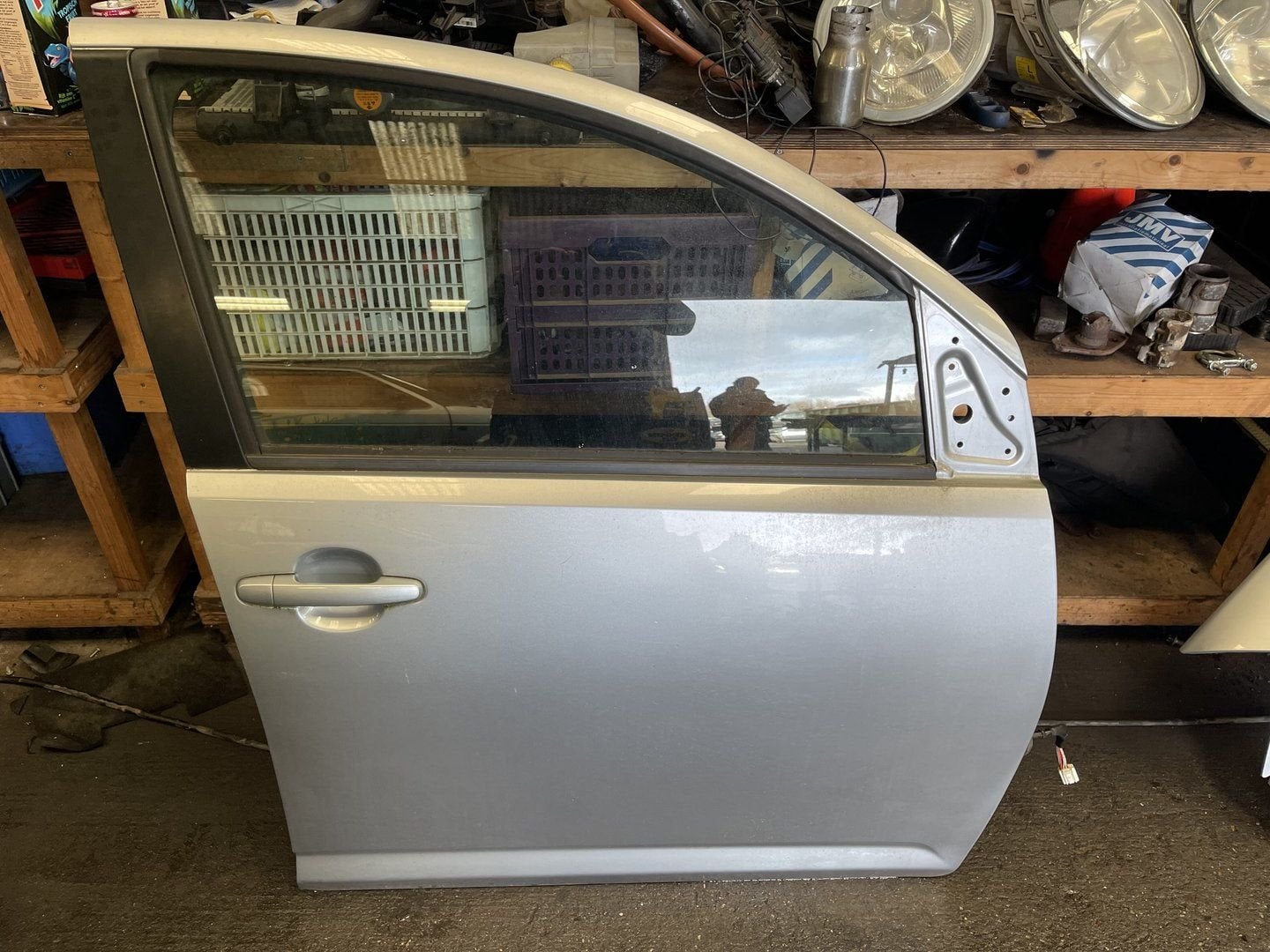 Rechter voor portier Daihatsu Sirion 2 bouwjaar 2005, Auto-onderdelen, Carrosserie en Plaatwerk, Gebruikt, Daihatsu, -, Deur