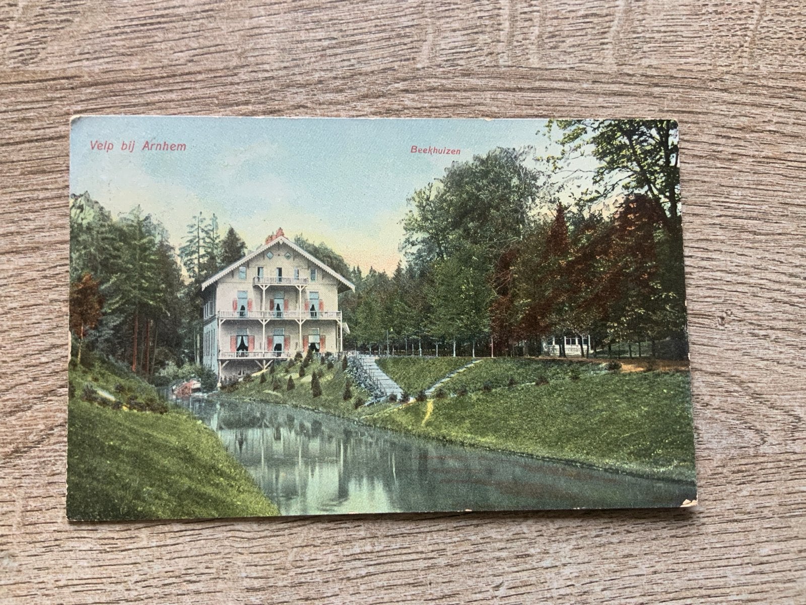 Velp bij Arnhem - Beekhuizen, Ophalen of Verzenden, Voor 1920, Gelopen, Gelderland