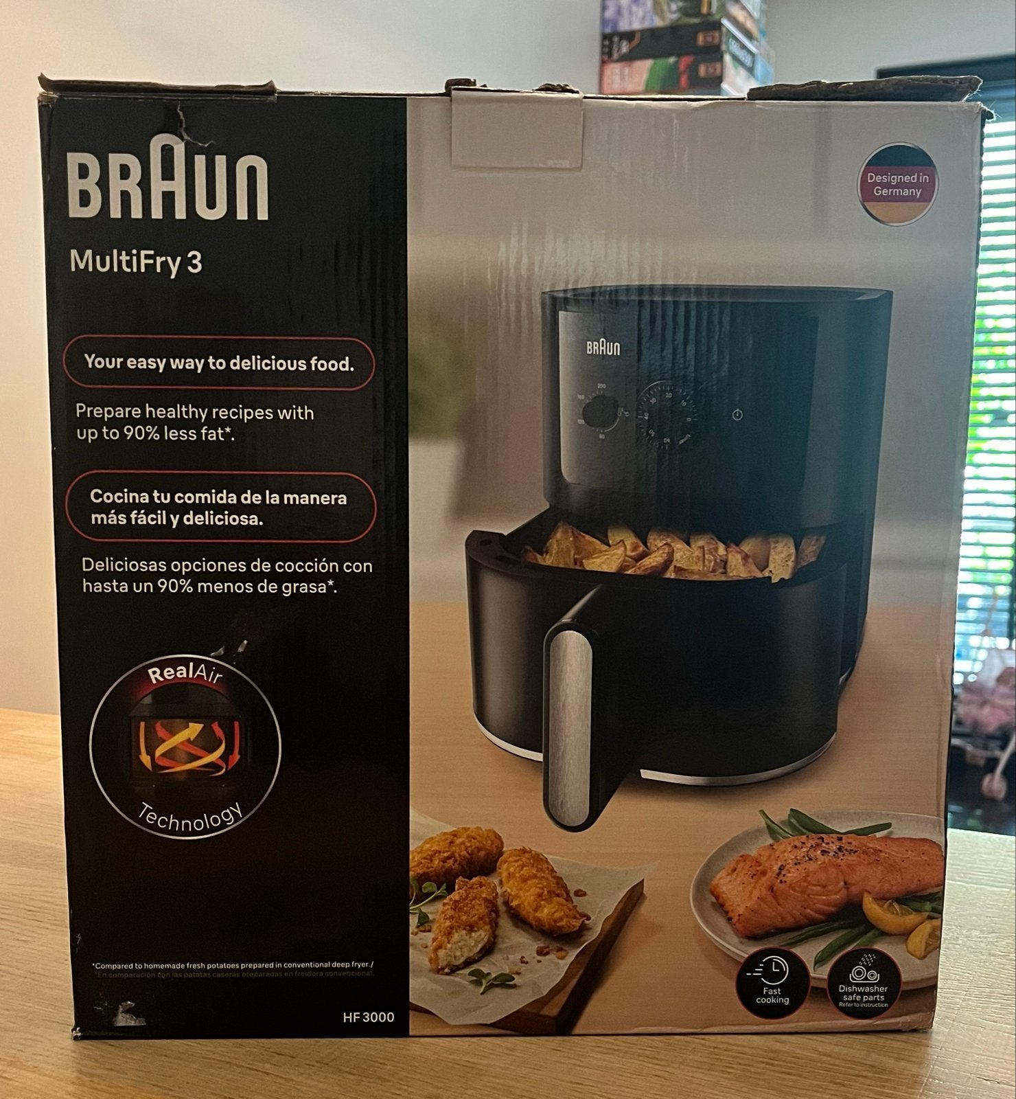 NIEUW Braun MultiFry 3 Airfryer | Ongebruikt | in doos, Witgoed en Apparatuur, Ophalen, Airfryer, Braun Household, Via contactformulier op de website