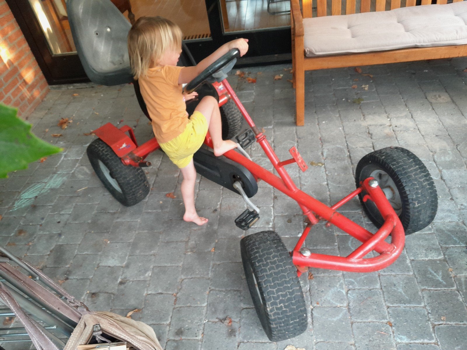 Rode skelter met duozit - Klaar voor avontuur!, Ophalen, Gebruikt, Overige merken, Duozit