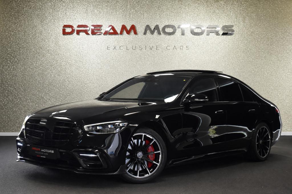 Mercedes-Benz S-klasse 580 e AMG 510pk | BRABUS | CARBON | M, Auto's, Mercedes-Benz, Bedrijf, Te koop, S-Klasse, 360° camera, ABS