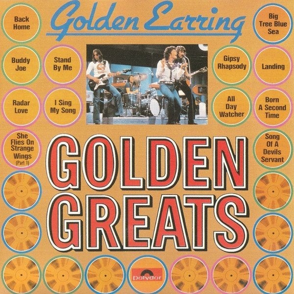 Golden Earring Golden Greats CD, Ophalen of Verzenden, Gebruikt, Poprock, Album