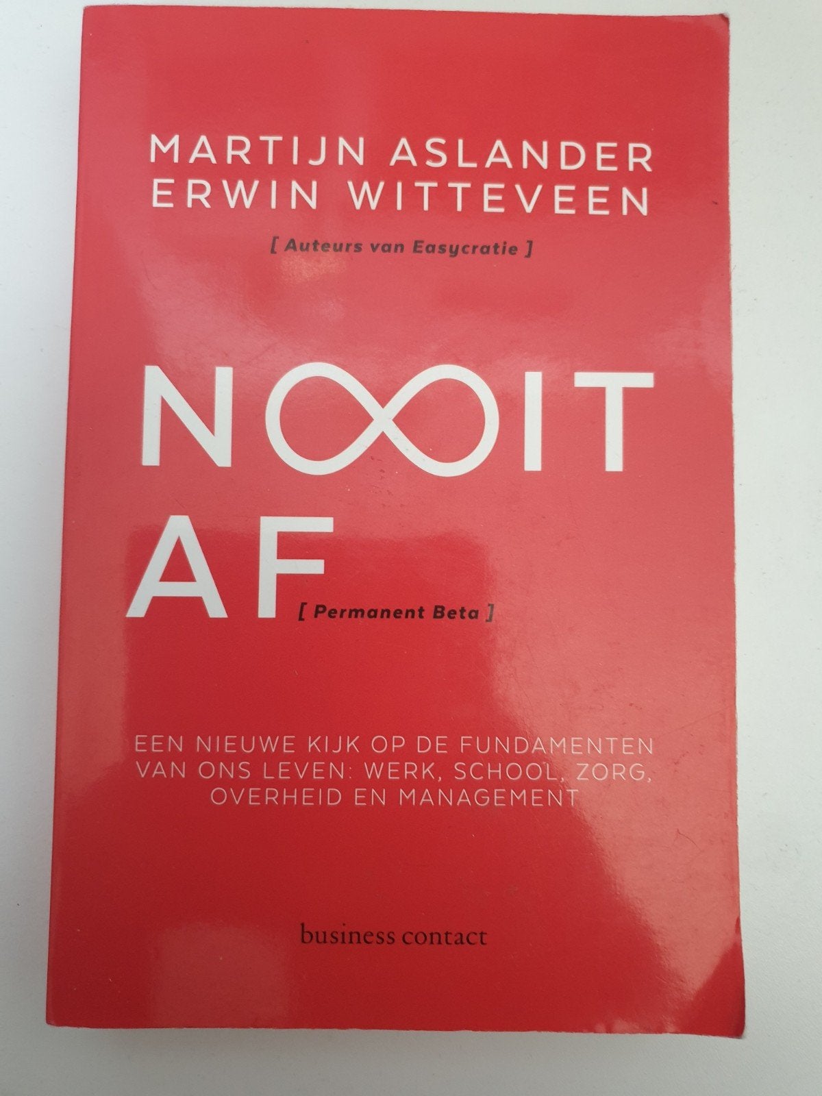 Nooit Af - Martijn Aslander & Erwin Witteveen, Boeken, Ophalen of Verzenden, Gelezen, Martijn Aslander, Erwin Witteveen