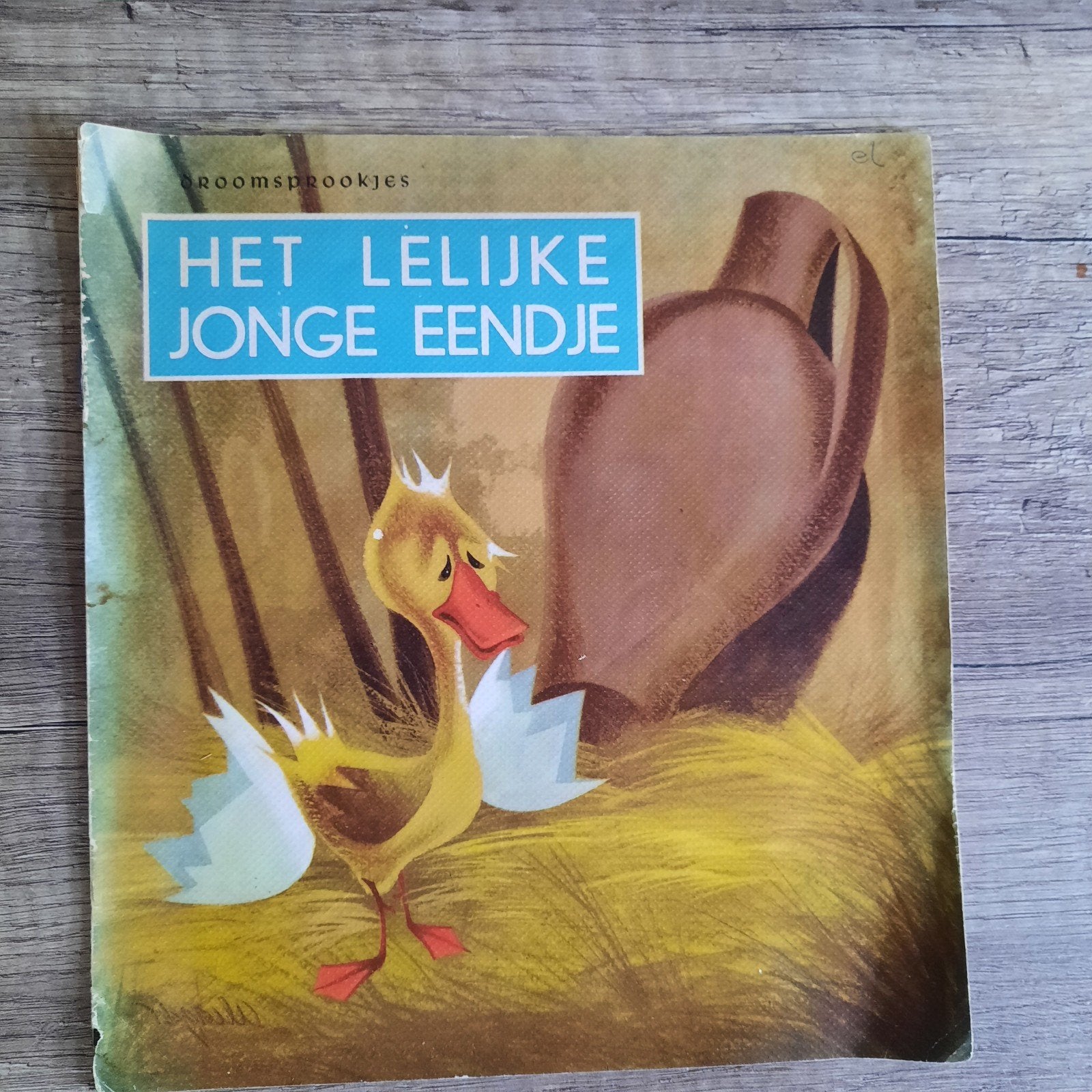 Droomboekjes boek "Het lelijke jonge eendje" 1967 vintage, Ophalen of Verzenden, Gelezen