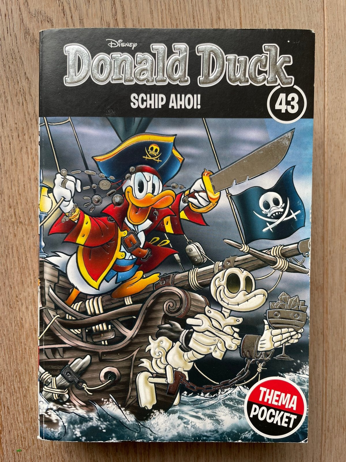 Donald Duck - Schip Ahoi! - Thema Pocket 43, Eén stripboek, Ophalen of Verzenden, Zo goed als nieuw
