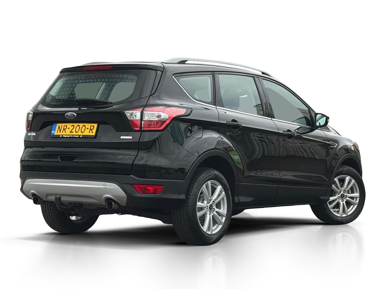 Ford Kuga 1.5 Ultimate ✅ Navi ✅ CarPlay ✅ Trekhaak, Stof, Euro 6, 4 cilinders, Zwart
