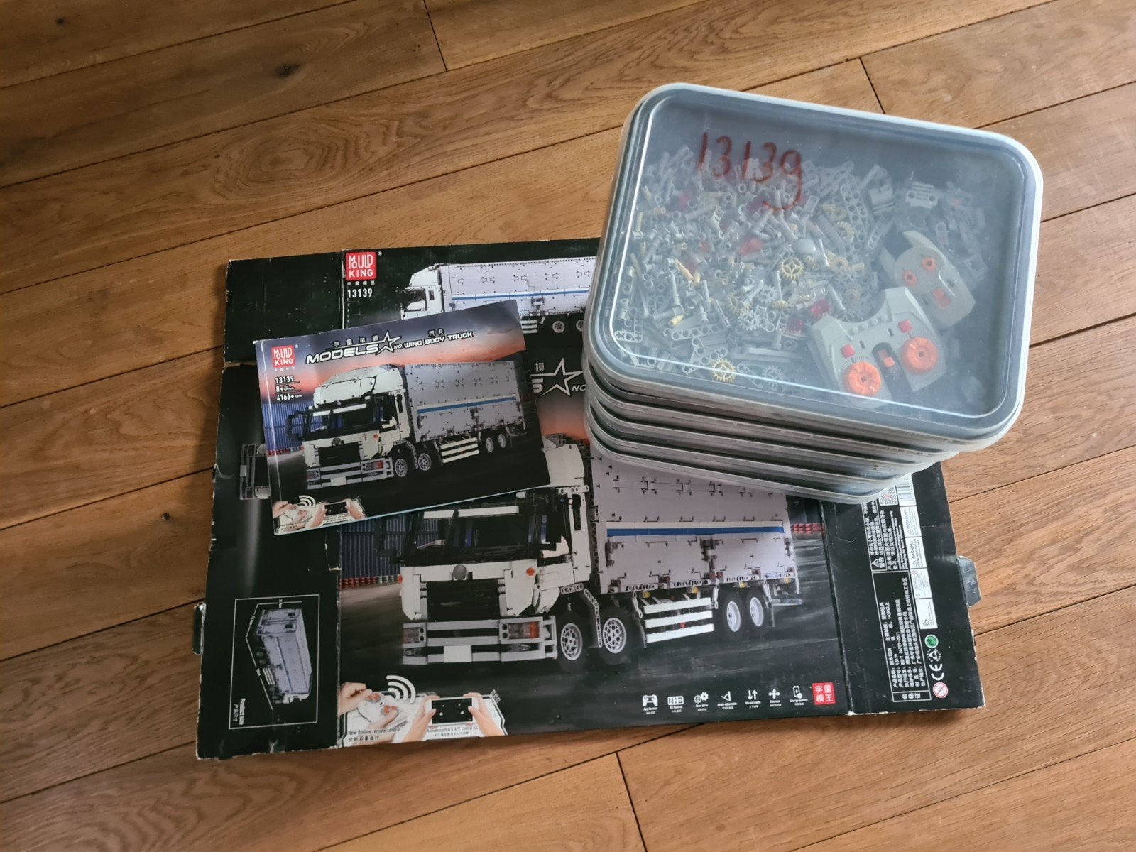 Mould King technic vrachtwagen 13139, Ophalen of Verzenden, Zo goed als nieuw