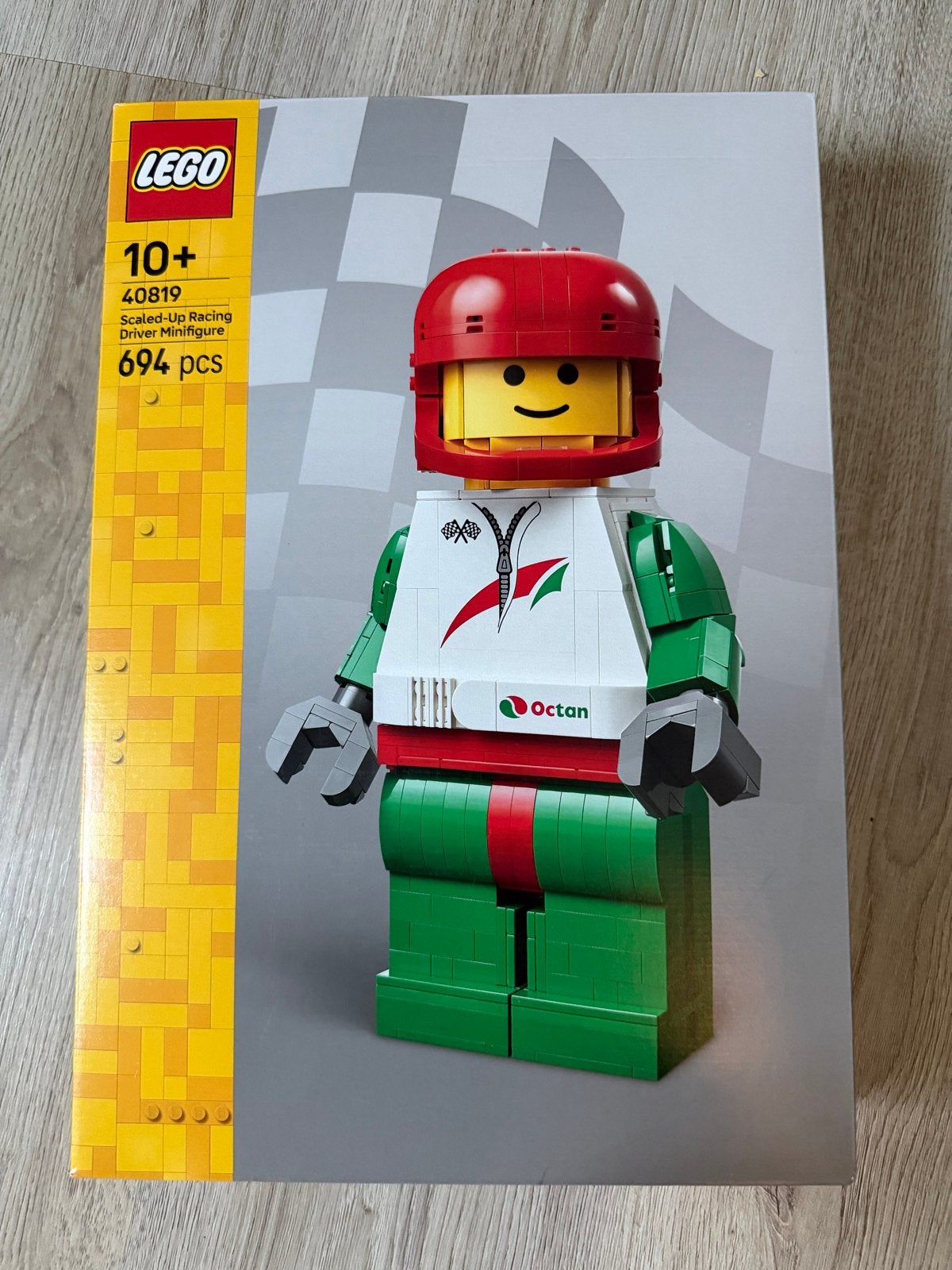 LEGO 40819 BrickHeadz Style Racing Minifiguur - Nieuw, Overige thema's, Lego, Nieuw, Ophalen of Verzenden