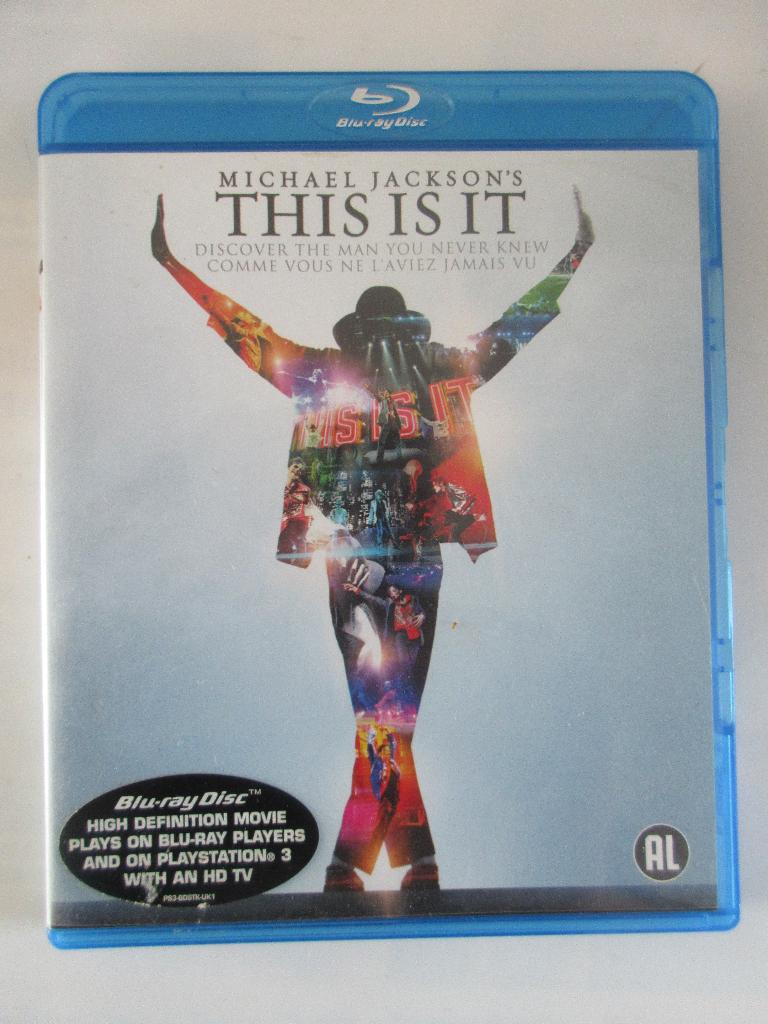 Michael Jackson This Is It - Blu-ray, Muziek en Concerten, Gebruikt, Ophalen of Verzenden