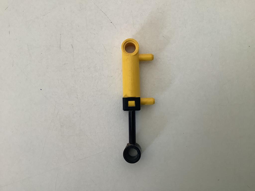 Lego technic pneumatische cilinder met 2 inlaat openingen, Ophalen of Verzenden, Gebruikt, Losse stenen, Lego